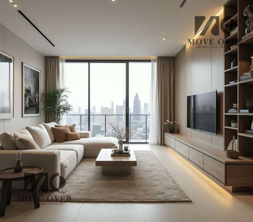 CANARY LIVING ROOM INTERIOR DESIGN - Move Over