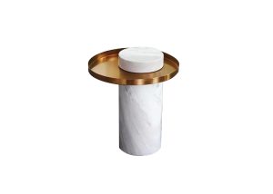 LUNA MARBLE SIDE TABLE