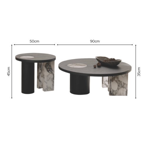 SINTERED STONE COFFEE TABLE - Image 2