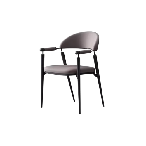 PREMIUM PU LEATHER DINING CHAIR - Image 1